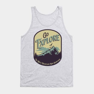 Explore White Mountains New Hampshire Tank Top